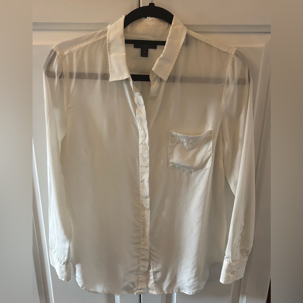 Jcrew sheer women’s blouse